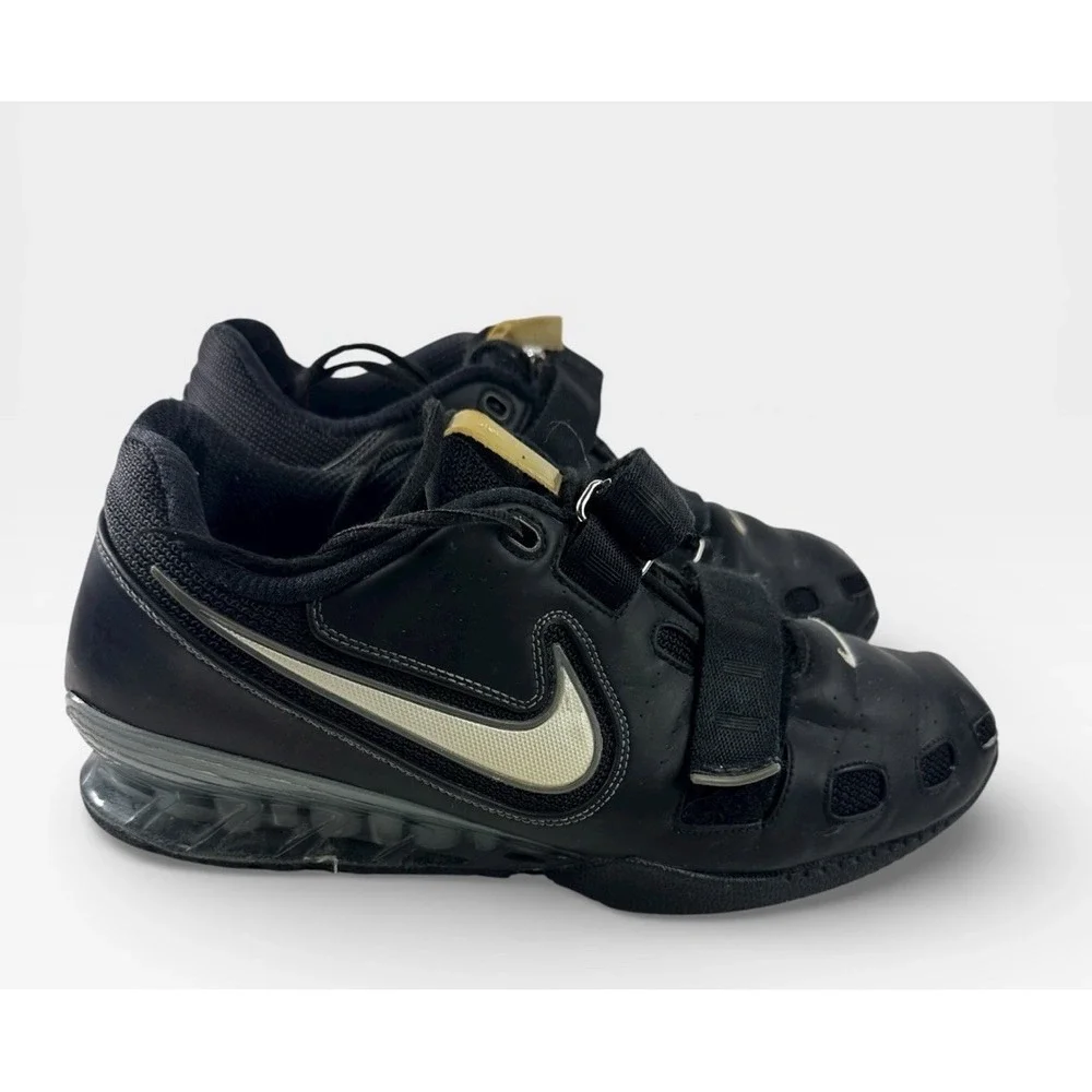 Distressed Nike Men's Romaleos 2 Weightlifting Shoes Size 13 476927 001 *FLAWED* - Picture 1 of 16